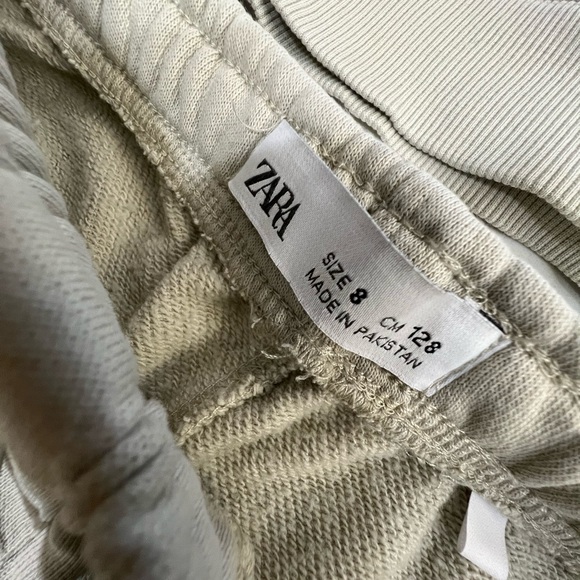 Zara Kids Cream Jogger Set - Picture 7 of 10